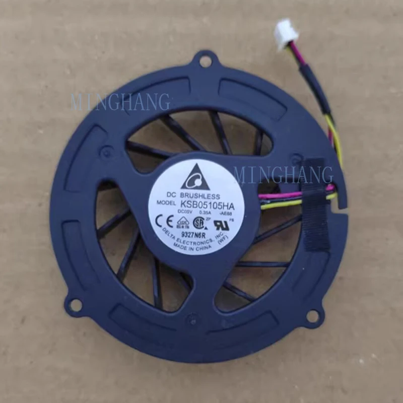M   FOR Delta KSB05105HA-AE68 laptop CPU fan 5V 0.35A heat dissipation fan