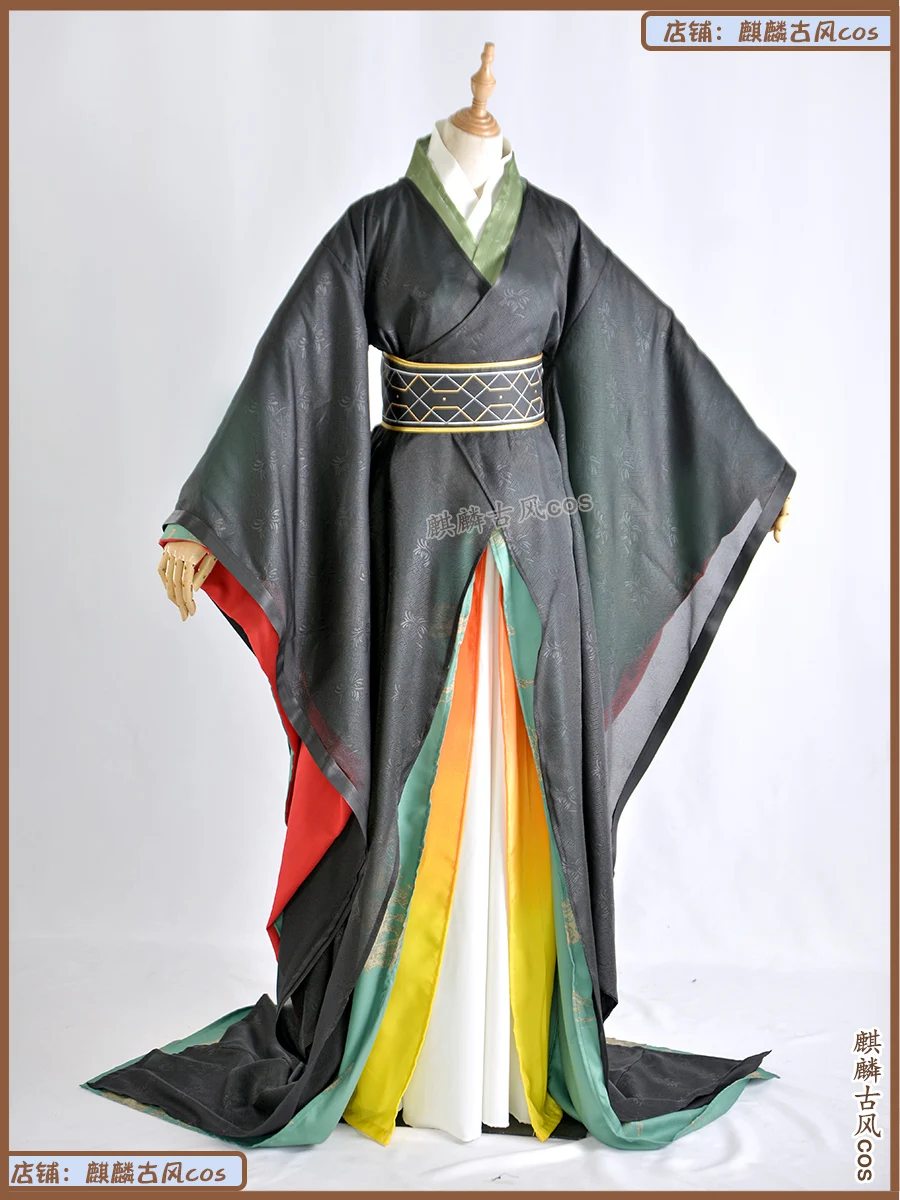 Code Name: Yuan Xu Man Cos Suit Hanfu Suit Xu Man Cosplay Ancient Style Men's Full Set Cosplay Costume Han Fu Halloween