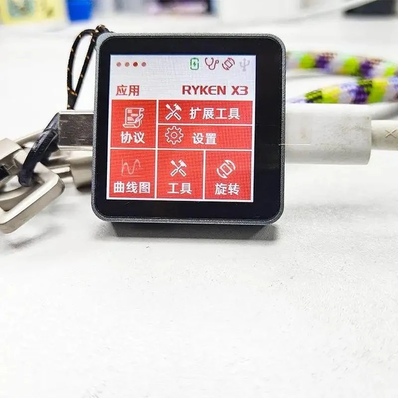RK-X3 USB Power Meter Fast Charging Tester Voltage Current Detector for Phone Laptop