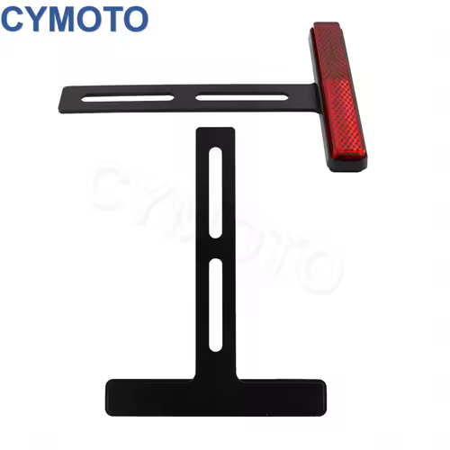 Universal Motorcycle Rear Reflector Cat's Eyes Long T-Holder Scooters Accessories For Honda For Harley For Yamaha For KTM - Image 6
