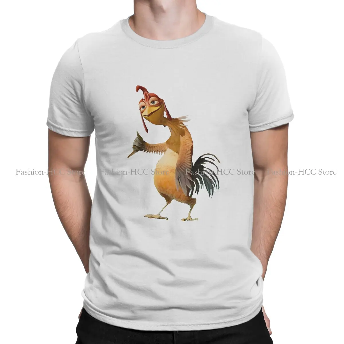 Chicken Joe Fashion Polyester TShirts Meme Male Style Streetwear T Shirt O Neck