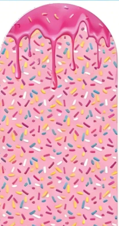 Custom 2-Side Ice Cream Donuts Baby Shower Arch Backdrop Cover Sweet One Two Summer Pool Pink Birthday Party Decor Backdrop