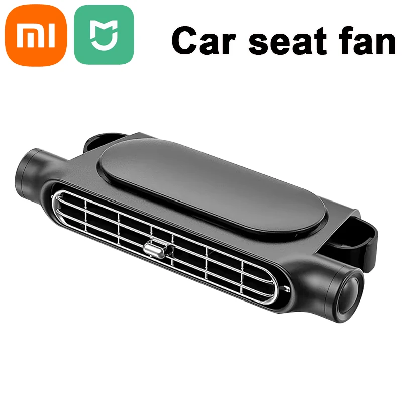 

Xiaomi Mijia Car Seat Fan Backseat Cooling Fan 3 Speeds Adiustable Wind Speeds Cooling independent Switch for Cars Rvs Sedans