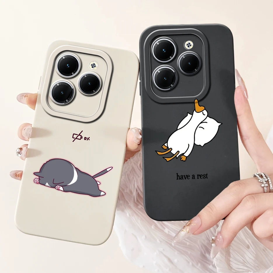 For Tecno Spark 20 Pro Case KJ6 Cute Animals Cartoon Cover Soft TPU Phone Case For Tecno Spark 20C Spark20 Pro Plus Fundas Coque