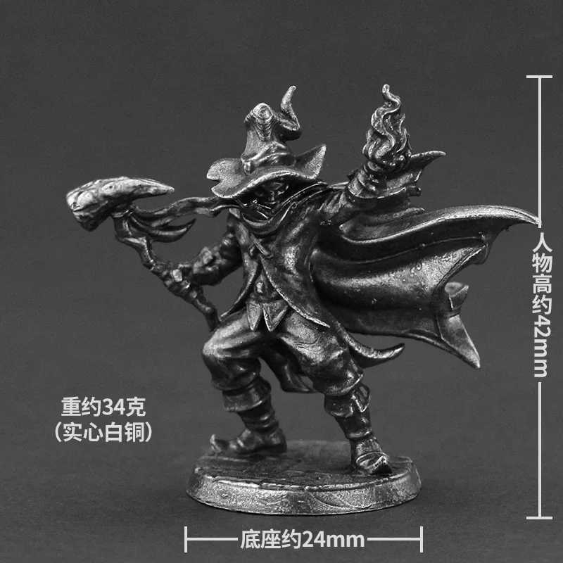 الأبيض النحاس المصارعين الأوقات القديمة درع المعادن درع عمل أرقام تمثال الشكل مصغرة DIY بها بنفسك الجندي الحرف الحلي