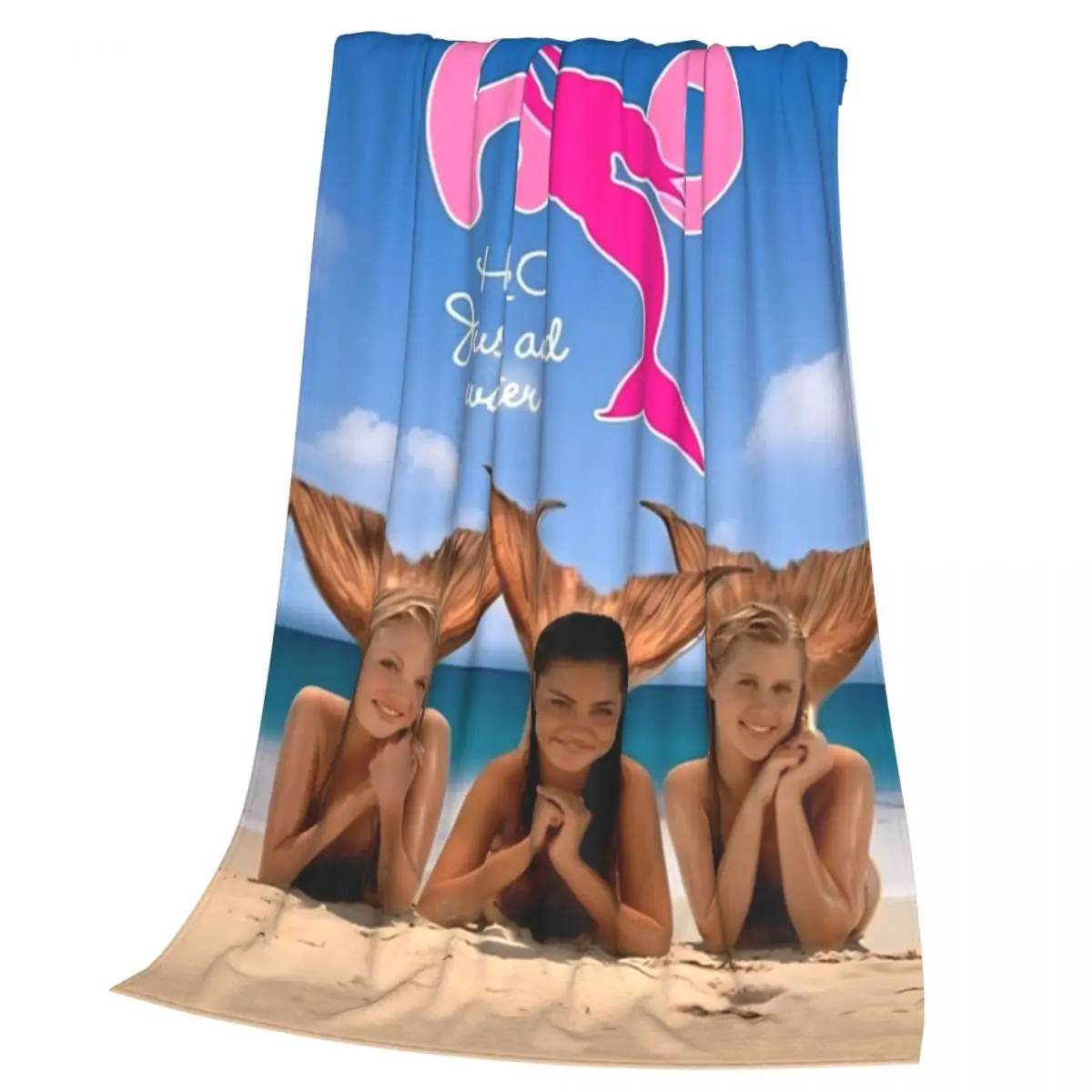 H20 Just Add Water Blanket Soft Warm Flannel Throw Blanket Cover for Bed Living room Picnic Travel Home Couch