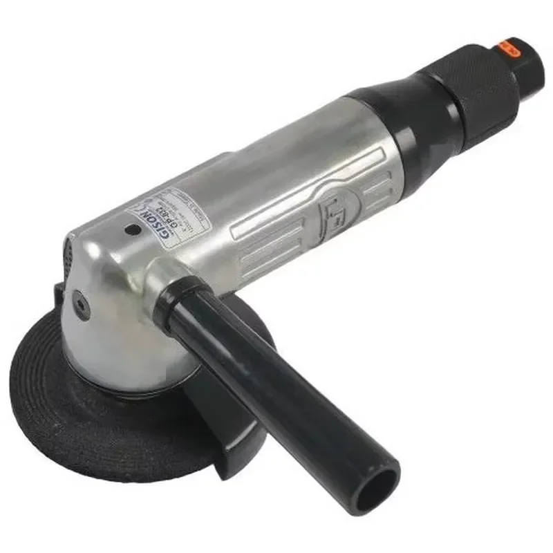 5 Inch Pneumatic Angle Grinder 125mm Air Tool 11000 RPM High Speed Grinding Machine for Metal Wood Polishing Cutting