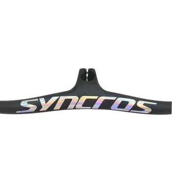 SYNCROS 山地一體式車把,碳纖維鍍鉻款,30-110mm,FRASER IC SL,8° -17° -25° 8 最佳銷售 蒂蒙登山車 - №2
