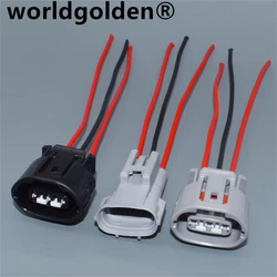 Worldgolden 3-poliger/Weg-Generator-Stecker im ovalen Stil für Toyota 1JZ 2JZ 1UZ 7M Supra Chaser Soarer Cressida