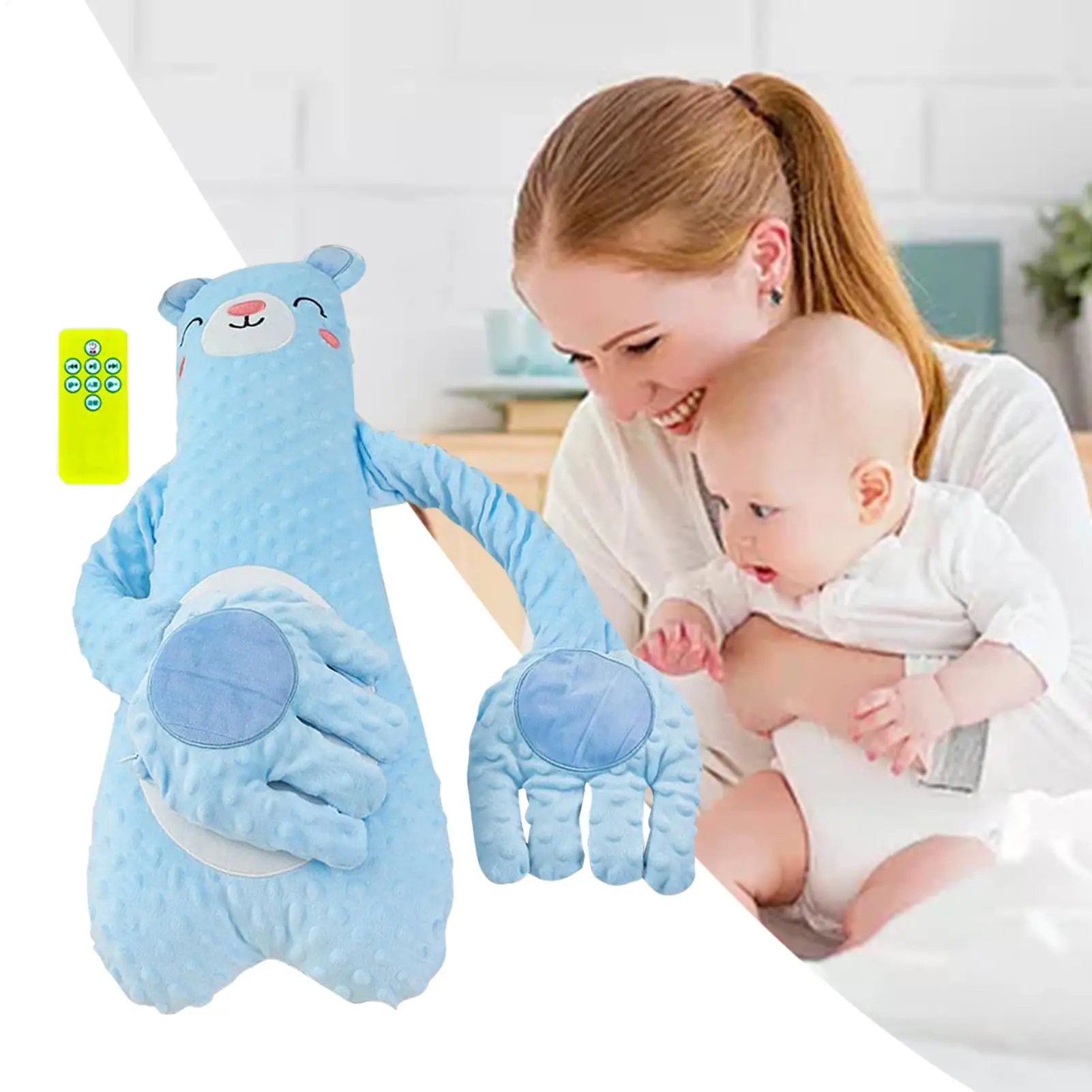 Baby Rustgevende Palm Kinderen Dutje Hulp Patter 3-Niveaus Schrikpreventie Baby Rustgevende Palm voor Wandelwagen Reizen Wieg Verpleging