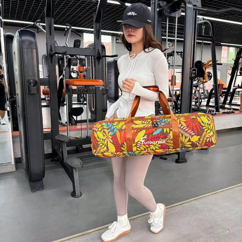 Dry-Wet Separation Sport Fitness Yoga Bag Large Capacity Portable Yoga Mat Bag Portable Yoga Storage Yoga Pad Storage Bag