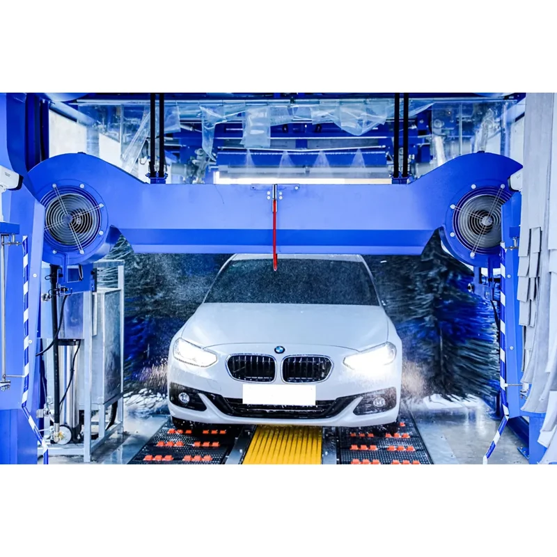 YUGONG 2023 Wholesale Customized Tunnel Type 5 Pcs Brush Washing Auto Car Wash Machine