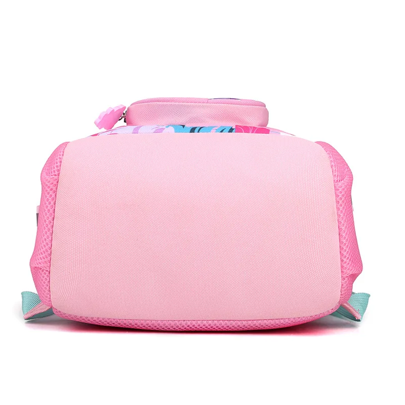 Mochila Ortopédica Impermeável, Jardim de Infância Sacos Escolares para Meninas, Bebê Princesa Coelho Satchel, Moda Meninos, Novo