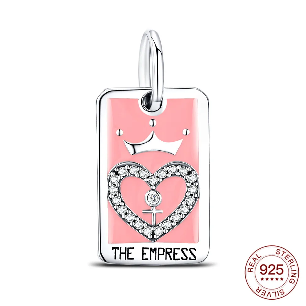 925 فضة سحر بطاقة التارو جمع الديكور الأصلي سوار المرأة الأزياء والمجوهرات للارتداء اليومي عطلة هدية