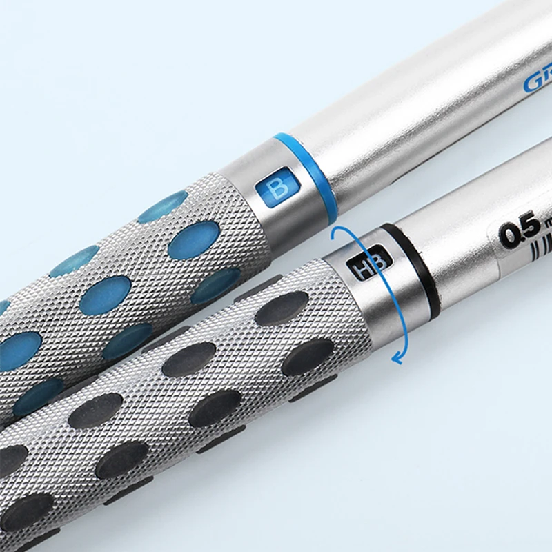 Pentel Drawing Mechanical pencils GraphGear 1000  Low Center of Gravity Telescopic Protective Tube Is Not Easy To Break Lead image 3