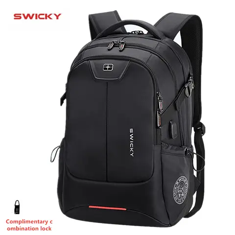 Waterproof Travel Backpack USB Charging SWICKY