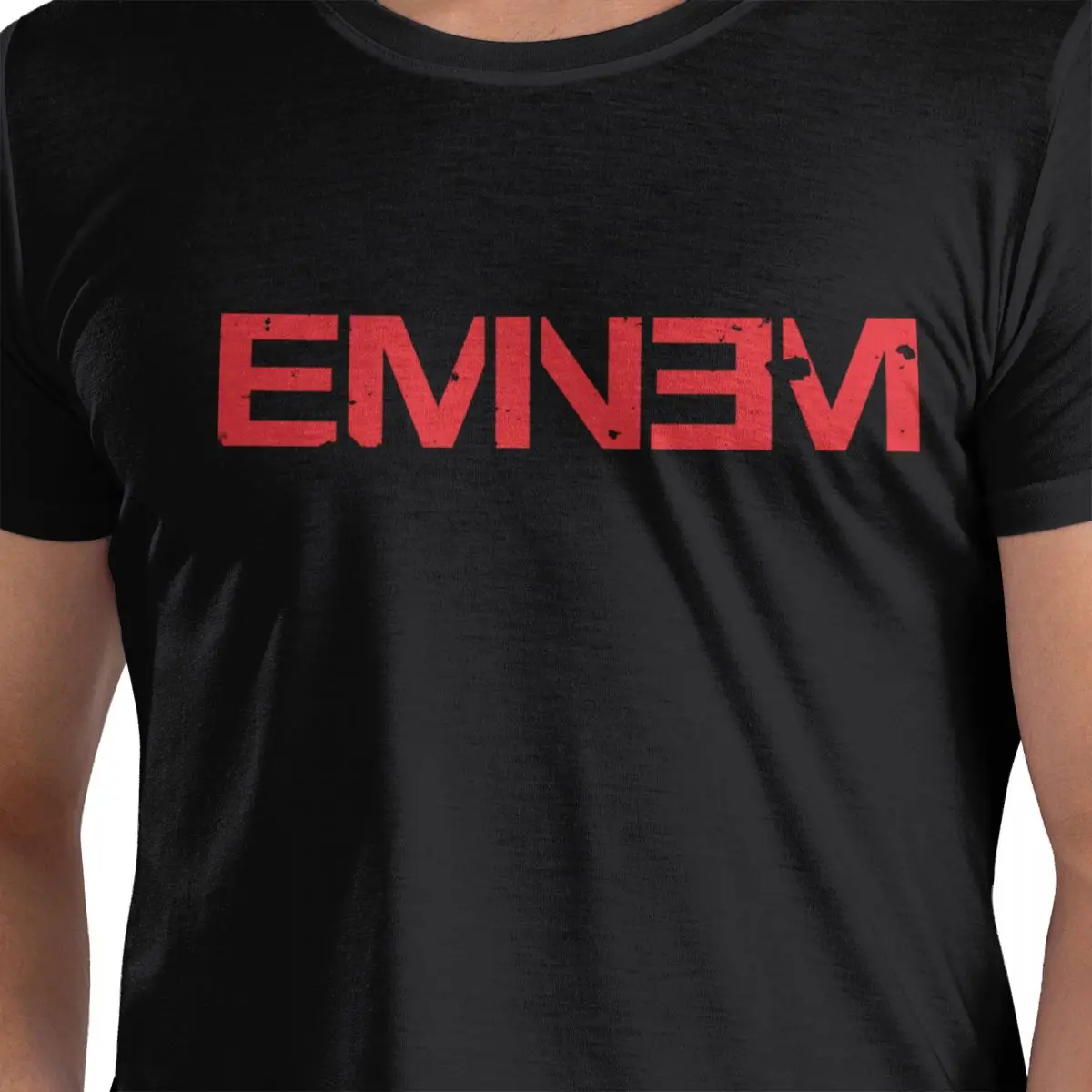 

Eminem 100% Cotton T-Shirt Men'sClassic T Shirts Men Crew Neck Short Sleeve S-6XL