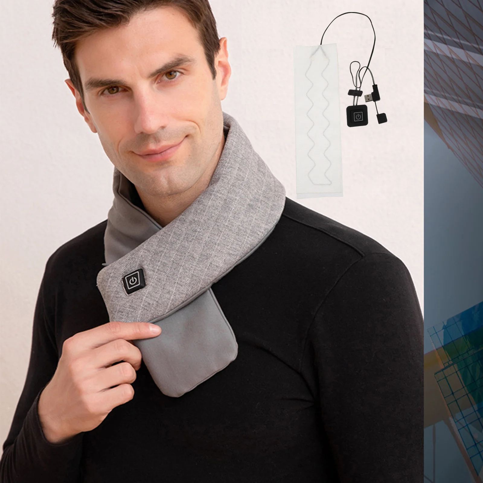 

Нагревательная пленка из углеродного волокна, электрическая грелка, которую можно стирать в машине, портативная раскладная зимняя теплая пленка для женщин, подарок