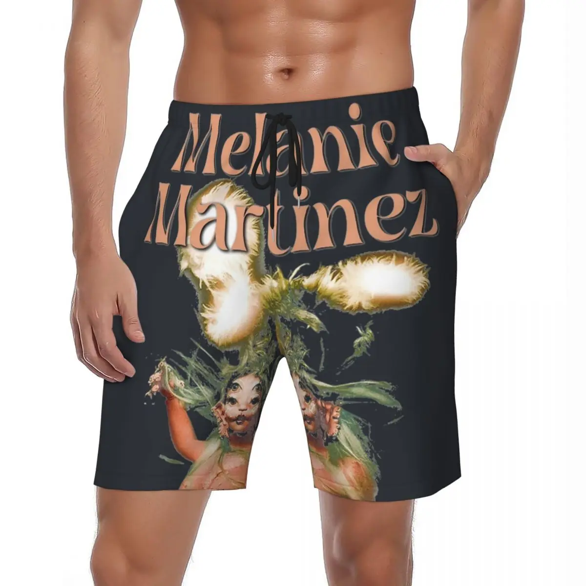 

Melanied Martinezs Portals Board Shorts Summer Music Tour Singer Повседневные пляжные шорты Мужские спортивные пляжные плавки для фитнеса с графикой