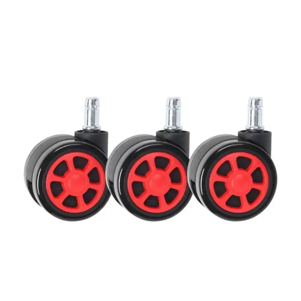 Hochwertige, leise, um 360 Grad drehbare, verschleißfeste, glatte Gepäckräder, robuste, abnehmbare Möbelrollen für Trolleys