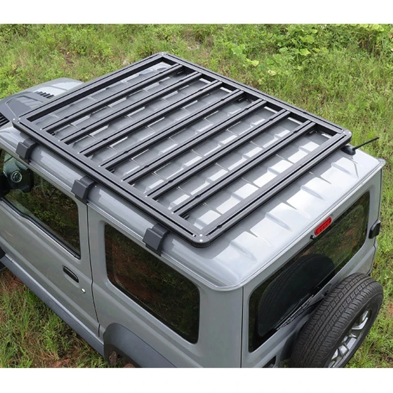 

Dedicated Aluminum Alloy Roof Platform Rack and Storage Box Accessories Jimny JB64 / JB74 (2018–2023 Models)