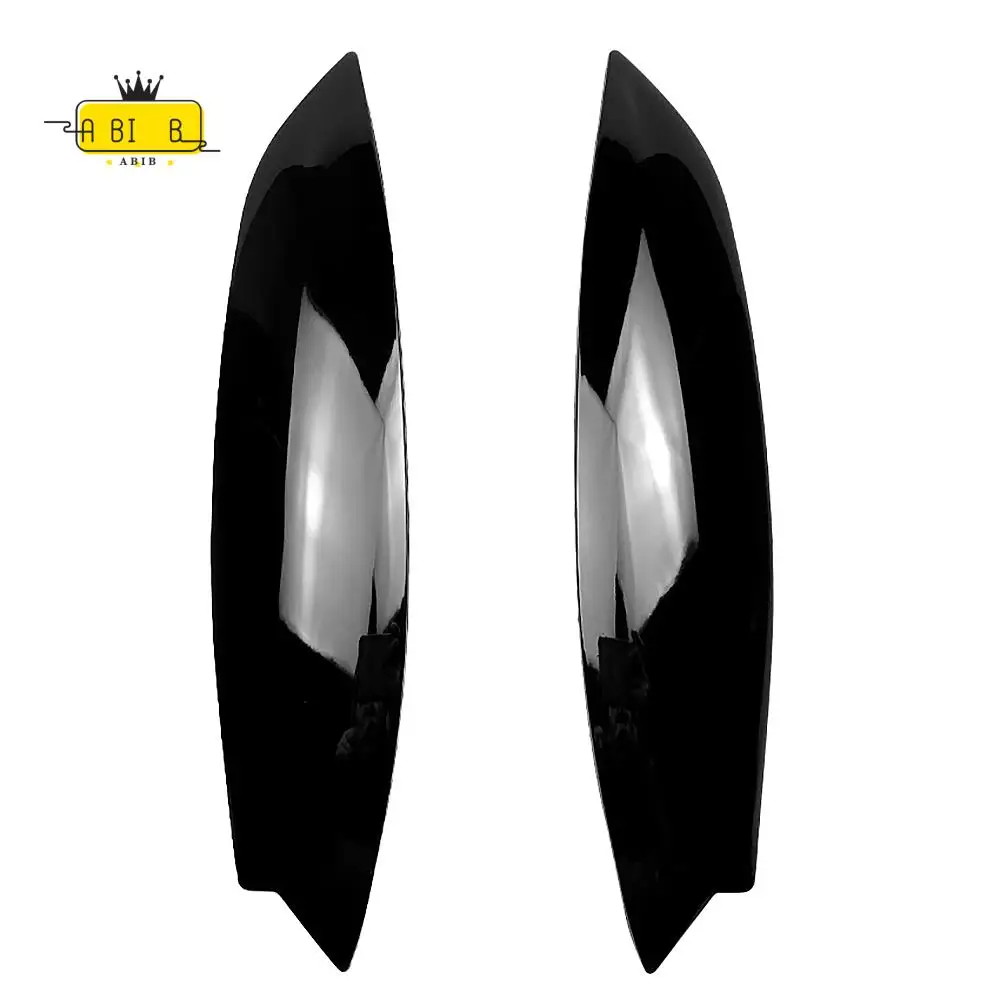 ABIB-المصابيح الأمامية الحواجب الجفون غطاء رمش رئيس ضوء مصباح ملصقات للجولف 5 R32 MK5 2005 2006 2007