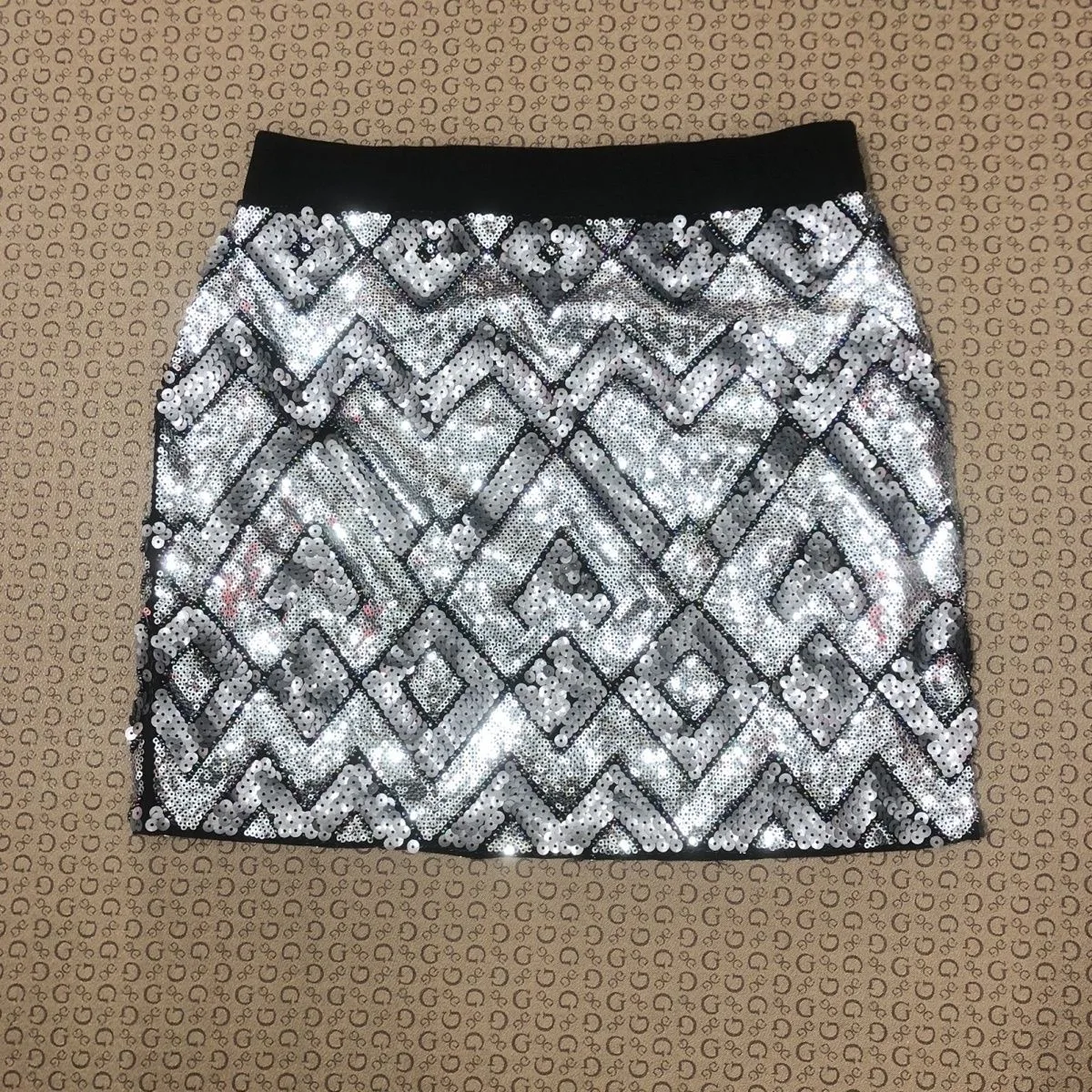 

Beaded Sequin Skirt for Women Fashion Slim One-Step A-Line Skirts