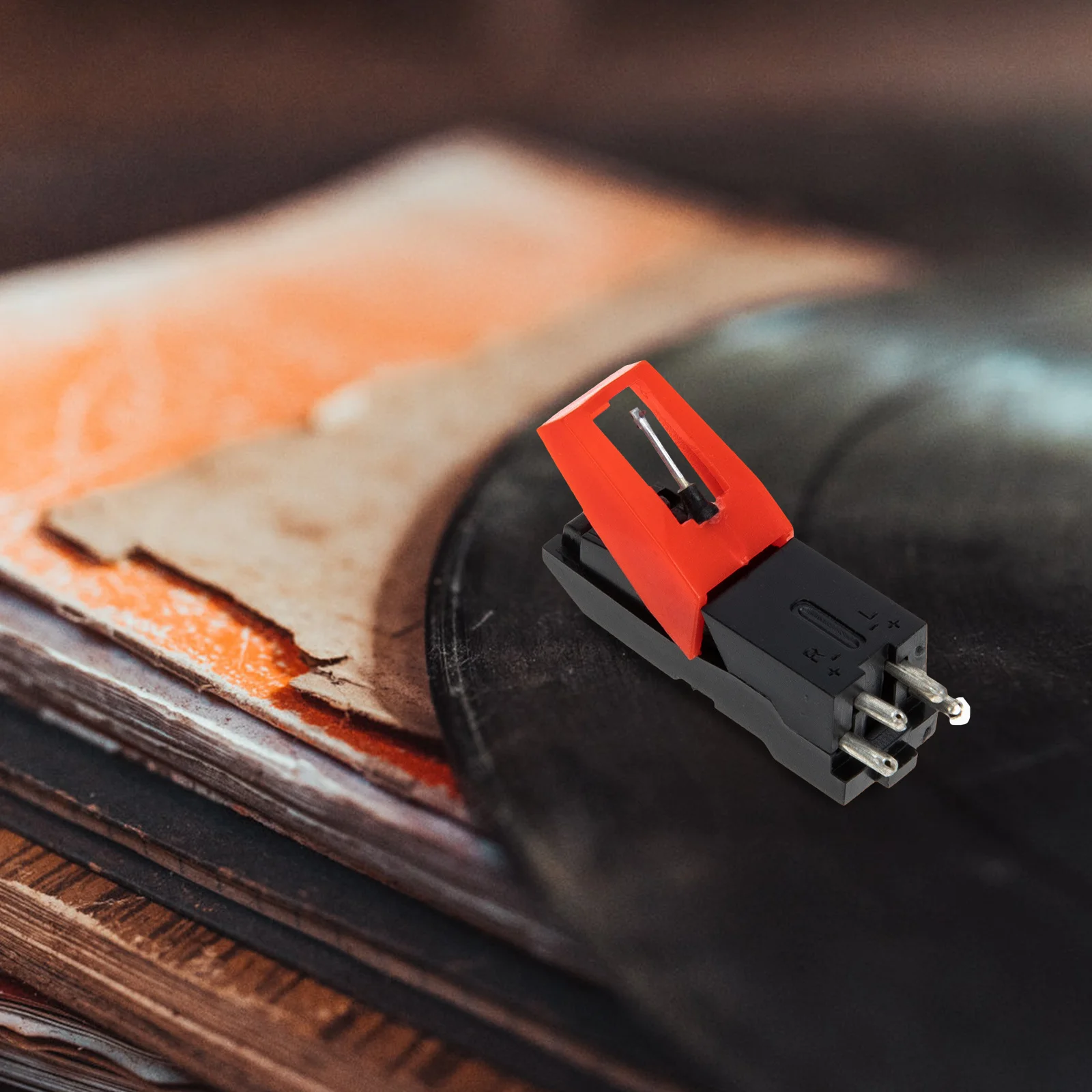 

Phonograph Needle Replacement Record Player Stylus Aluminum ABS Durable Pickup for Gramophone Clear Sound Backup Needle Easy