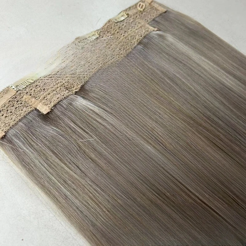 

Chip clip grandma gray 613 smooth hair high range low range hair braid hair