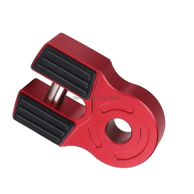 クイックインストールツール不要トレーラー牽引シャックル防錆アルミコネクタオフロード車およびトラック用