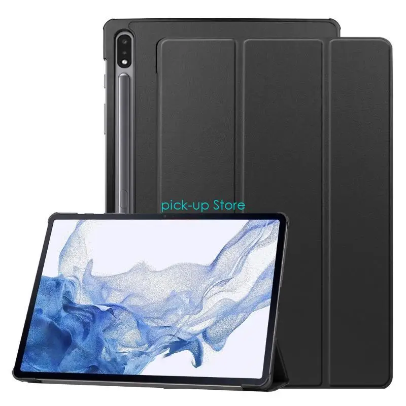 Q5wa tablet حامل لعلامة Tab S9 11 بوصة PU متينة خارجي من الألياف الدقيقة الناعمة