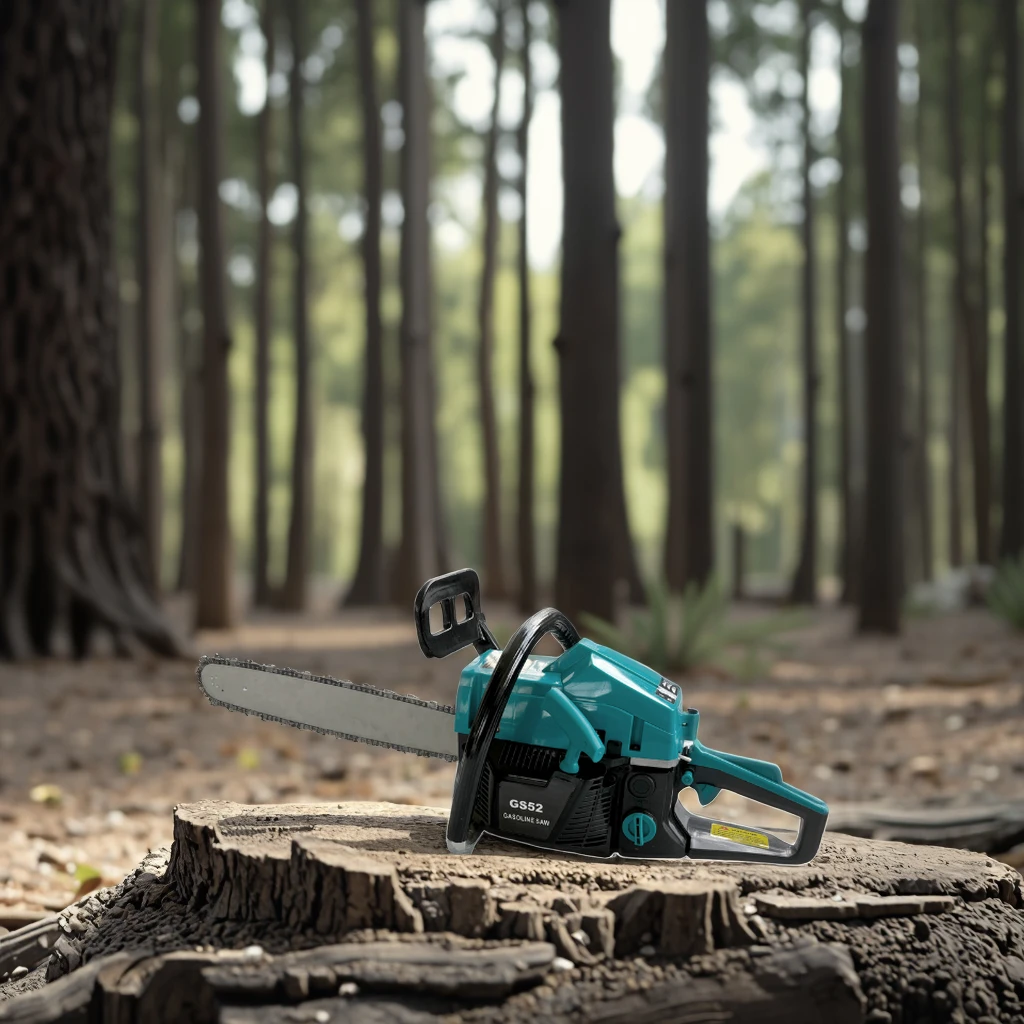 Customized 60CC 2-Stroke Petrol Chainsaw 3200W Guide Bar 20-24 Inch for Professional Industrial Garden Wood Cutting Tool