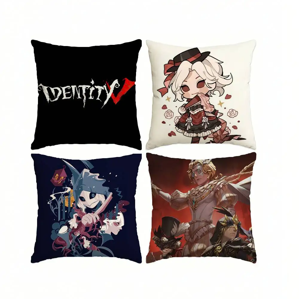Competitive game I-Identity V  Pillow Case Square Double-Sided Sofa Cushion Cover Bedroom Bedside Pillow