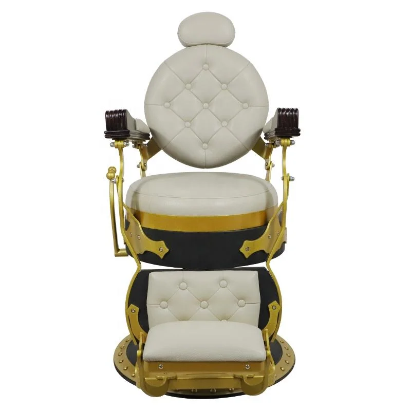 Foshan Factory Hot Sale New Design High Quality Comfortable Big Pump Hydraulic Luxury Used Barber Men Chair for Hair Salon