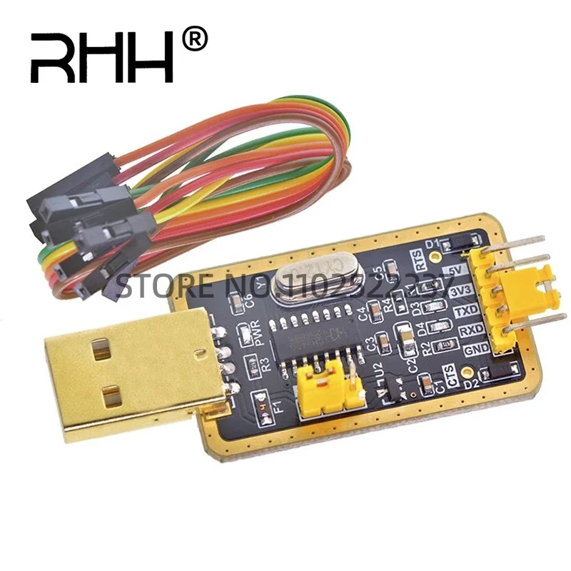 �y�Z�[�����zCH340G ���W���[�� USB to TTL �R���o�[�^ UART ���W���[�� CH340 3.3V 5V ESP32 Arduino