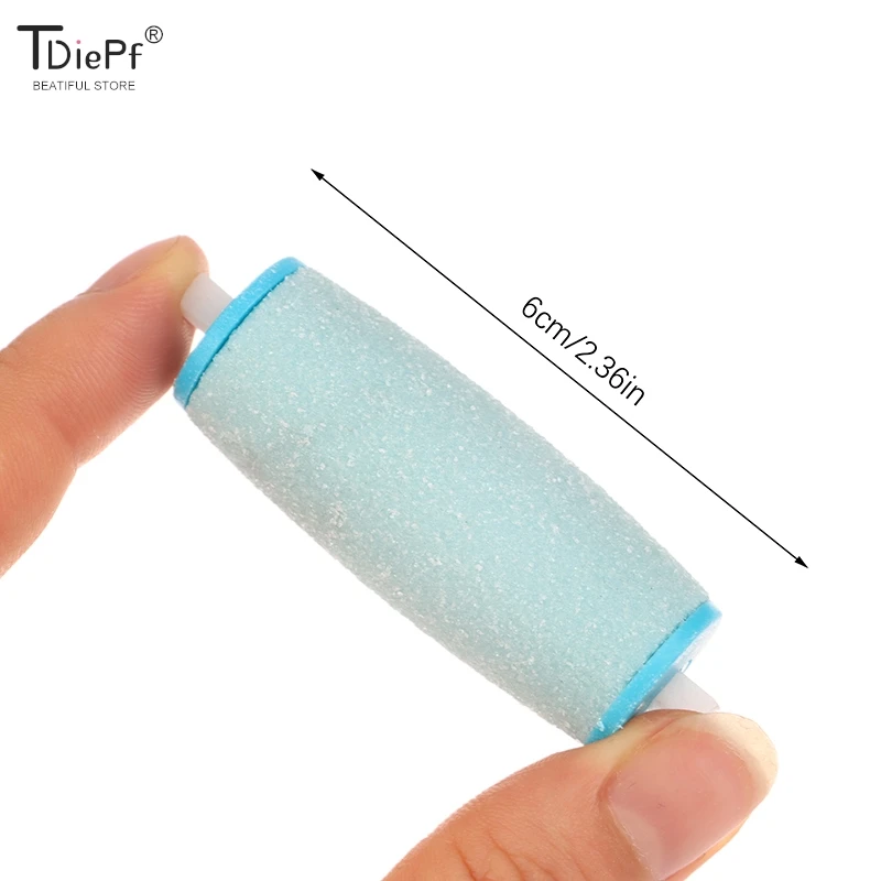 1/4 stücke Fuß schleifer Schleif kopf Ersatz Sandkopf entfernen abgestorbene Haut elektrische Fuß schleifer Pediküre Maschine Fußpflege werkzeuge