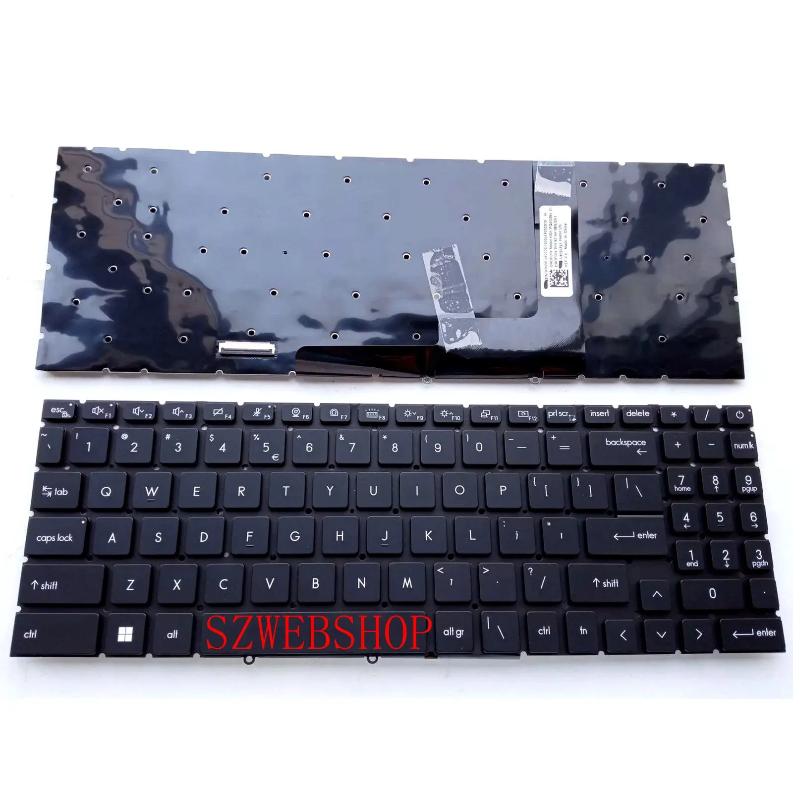 

New Laptop For MSI Creator Z16P B12UG B12UGST B12UGT B12UHST B12UHT Per-Key RGB Keyboard US