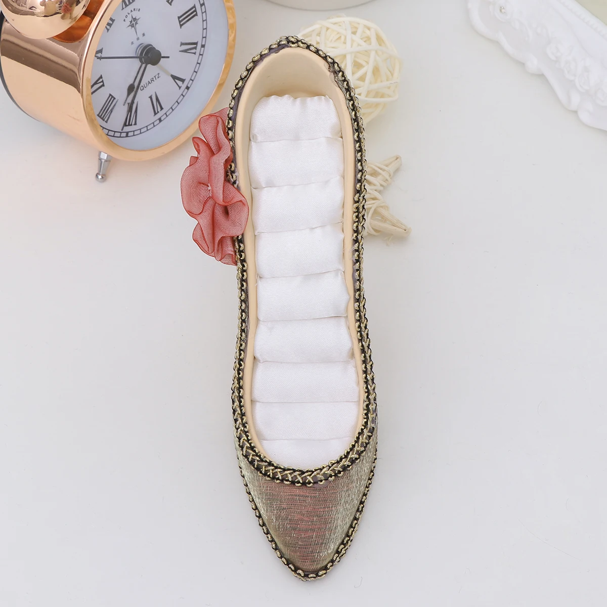 

High Heeled Shoe Storage Rack Ring Holder Display Organizer for Jewelry Earring Man