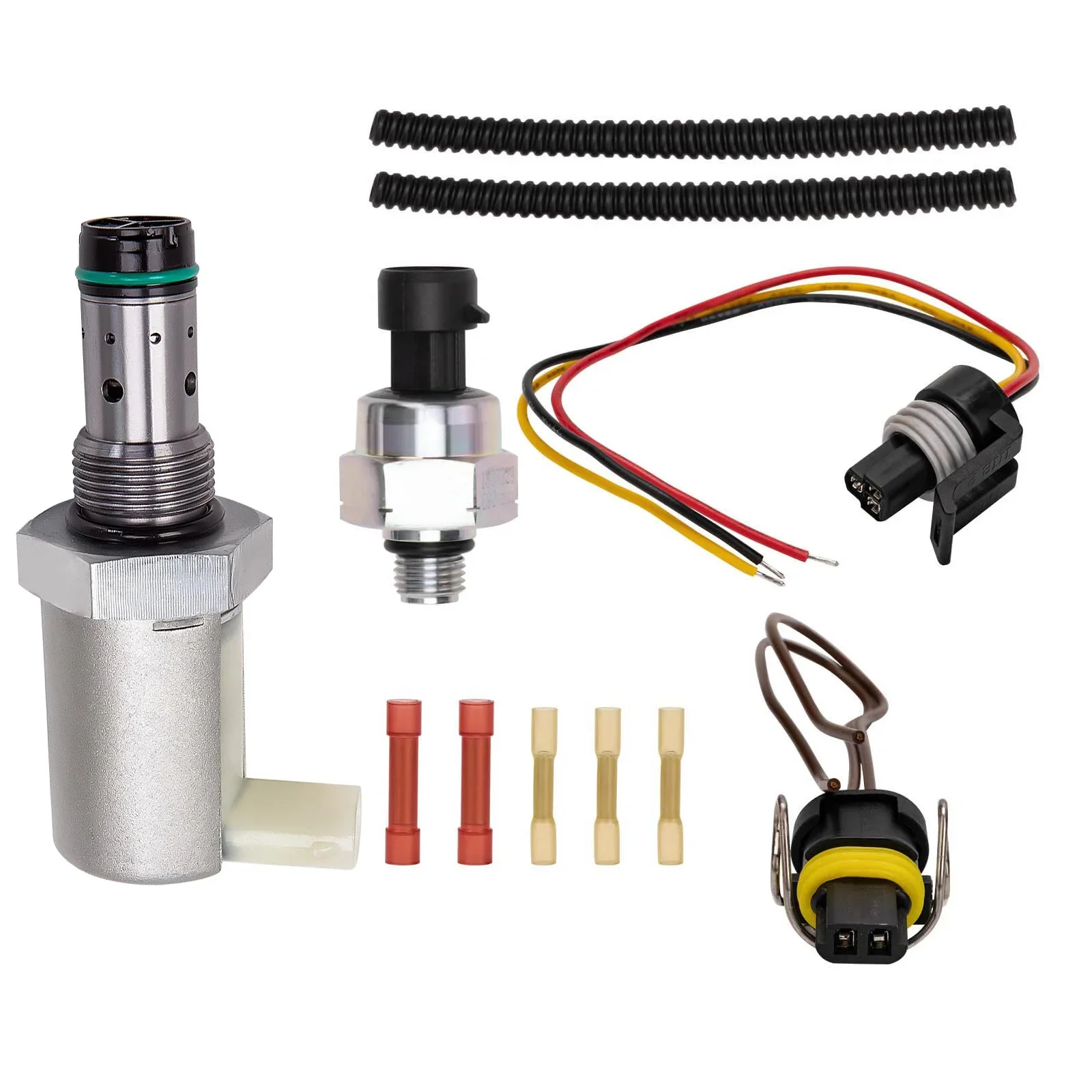 

Fuel Pressure Regulator (IPR) With Electrical Connector,Pigtail Wire Harness,Direct Replacement, Easy to install,car accessories