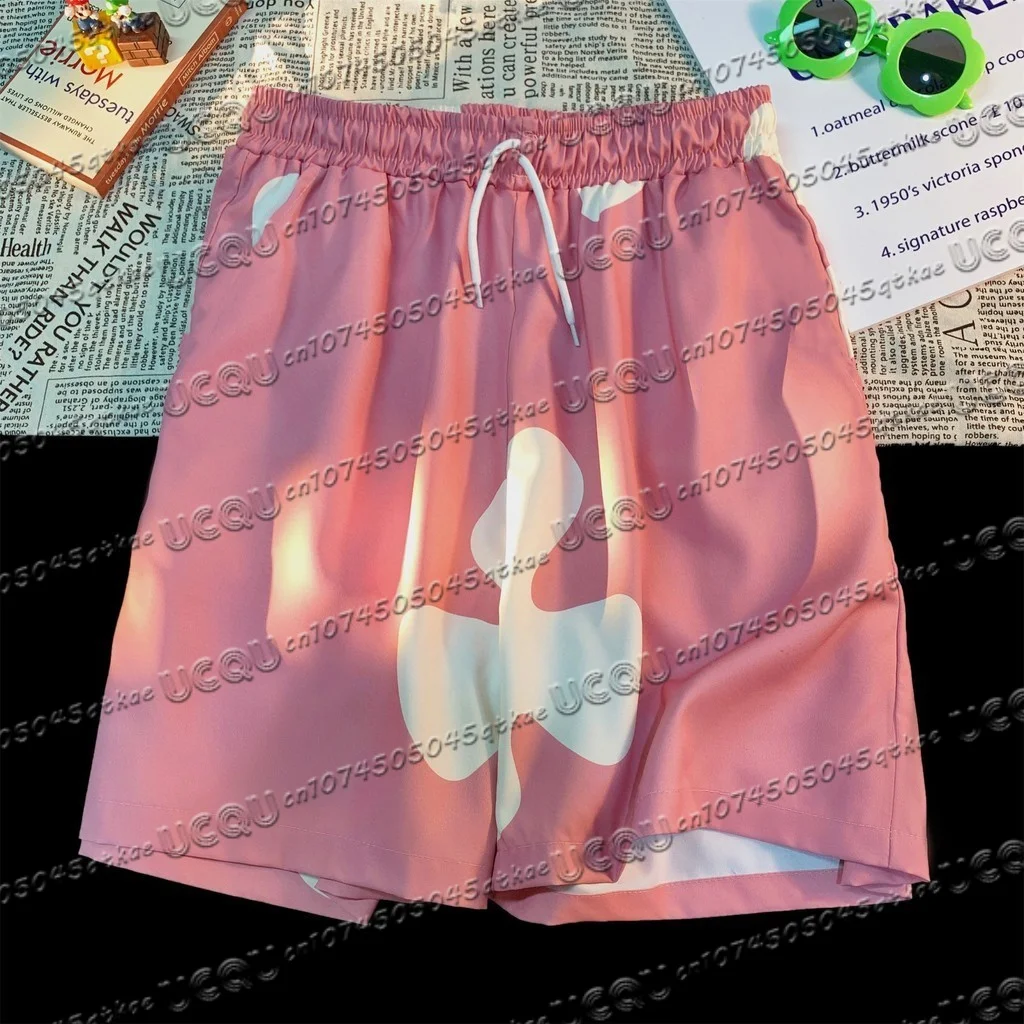 Pantaloncini sportivi da donna con stampa Patrick Star taglie forti Pantaloncini estivi casual con coulisse in vita Pantaloncini sportivi da corsa da uomo all'aperto