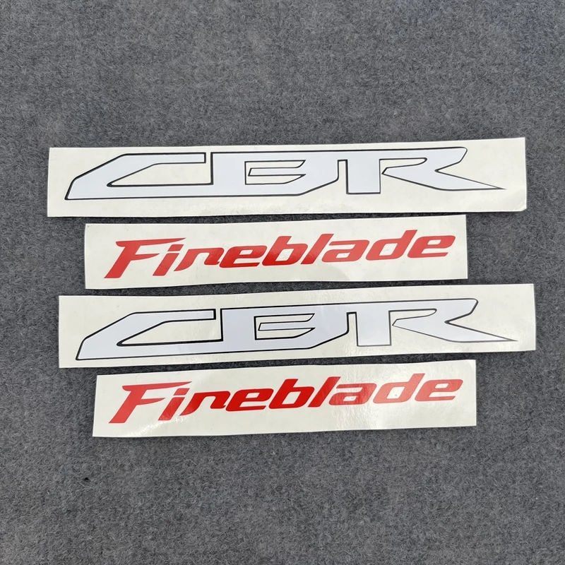 

Motorcycle CBR FIREBLADE Sticker Badge Decals Letter Adesive Stickers Emblem for HONDA CBR1000RR CBR600RR F5