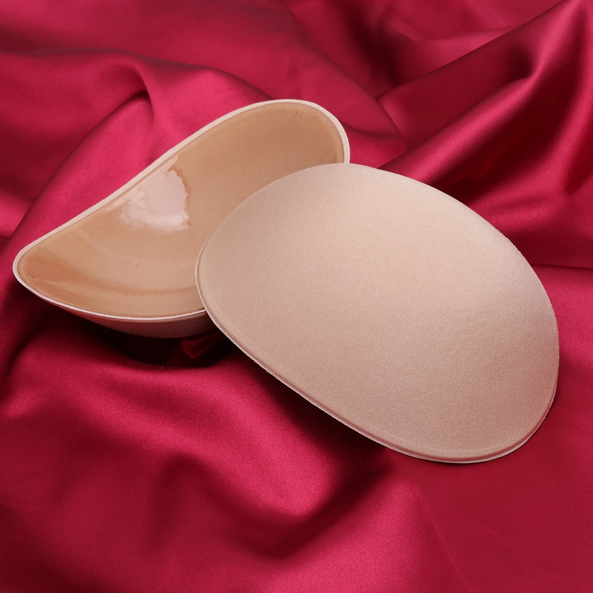 

2 Pair Women Shoulder Pads Lightweight Resilient Broaden Shape Rounded Contours Bras Clothing Strap Enhancer Washable Reusable