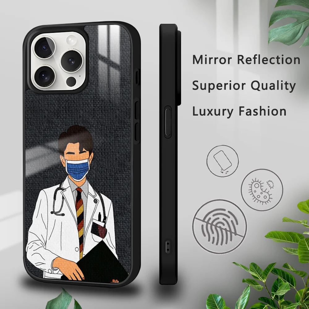 Doctor Nurse Medicine Medical Phone Case For iPhone 16 15 14 13 12 11 Pro Xs Max Mini Plus Celulares Hard Funda