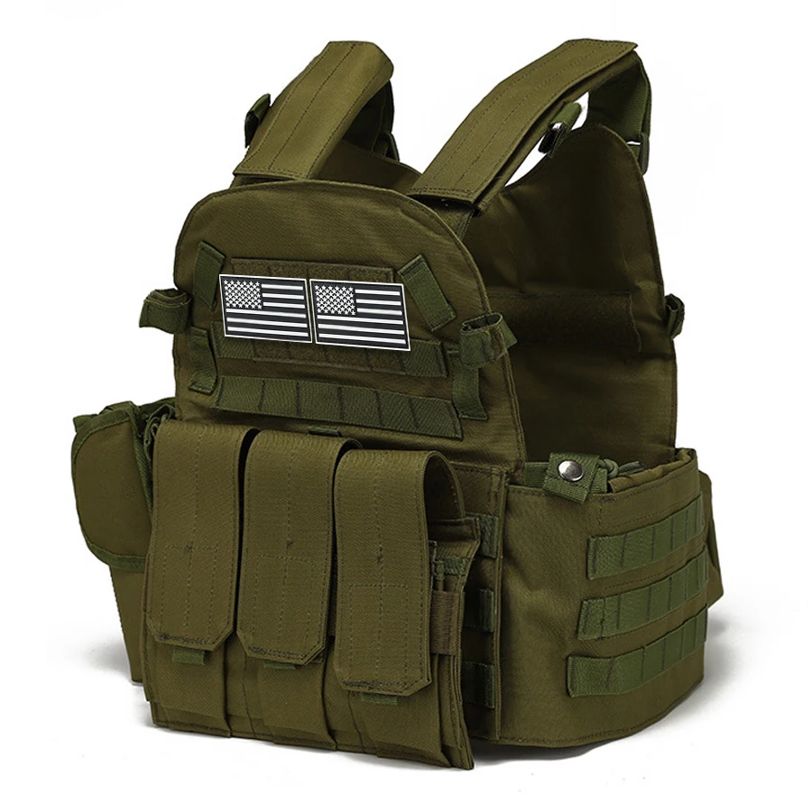 4R 800D High-Density Oxford Cloth Vest Large Capacity MOLLE System Adjustable Outdoor Vest for Men And Women