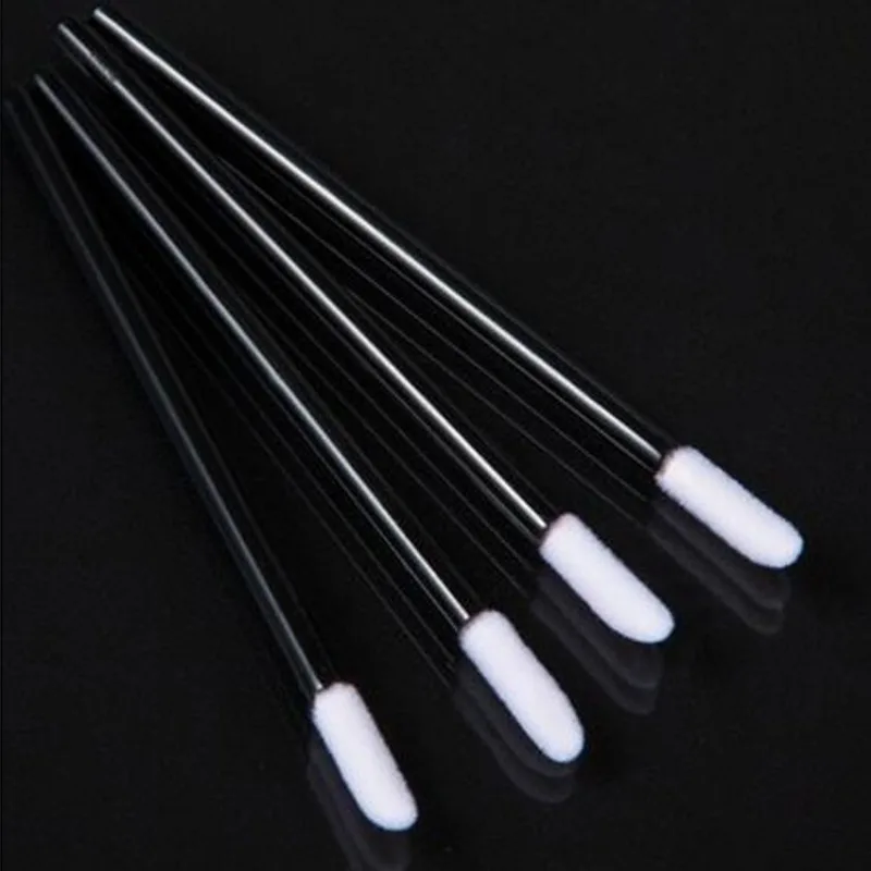 2 Sets Disposable Make Up Lip Brushes Portable Cosmetic Makeup Applicators Maquillage Lipstick Brush Wands Gloss Cleaning