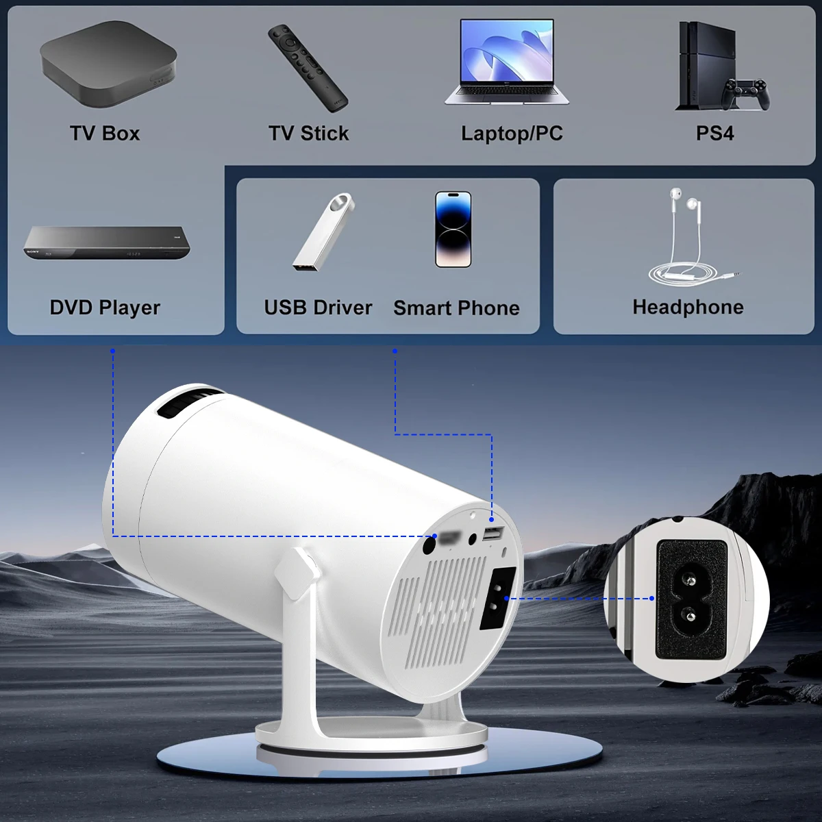 MAOHUTER Z10 Pro Projektor mit – Retro Gaming Projector Bewertung und Preis