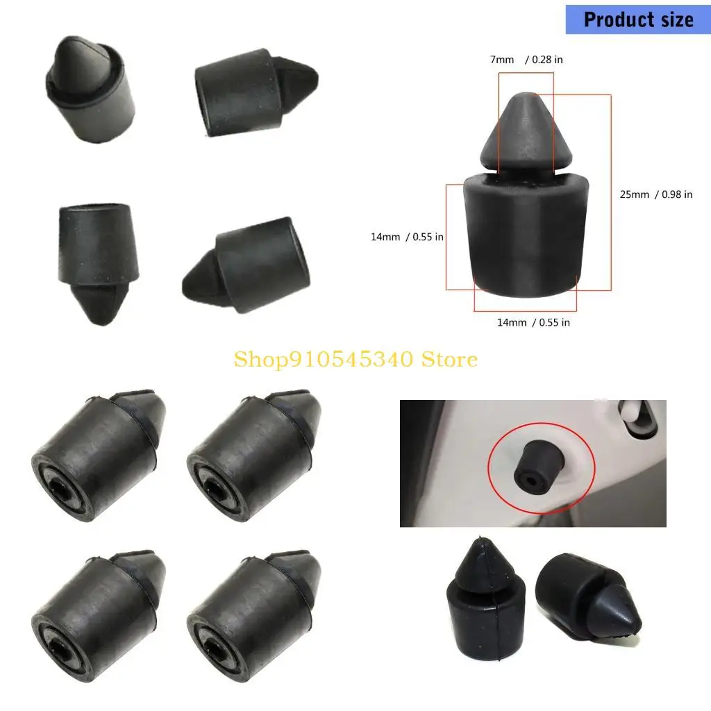 

U2JA сверхмощные антивибрационные накладки на двери автомобиля, резиновые протекторы, шумопоглощающие резиновые дверные бамперы