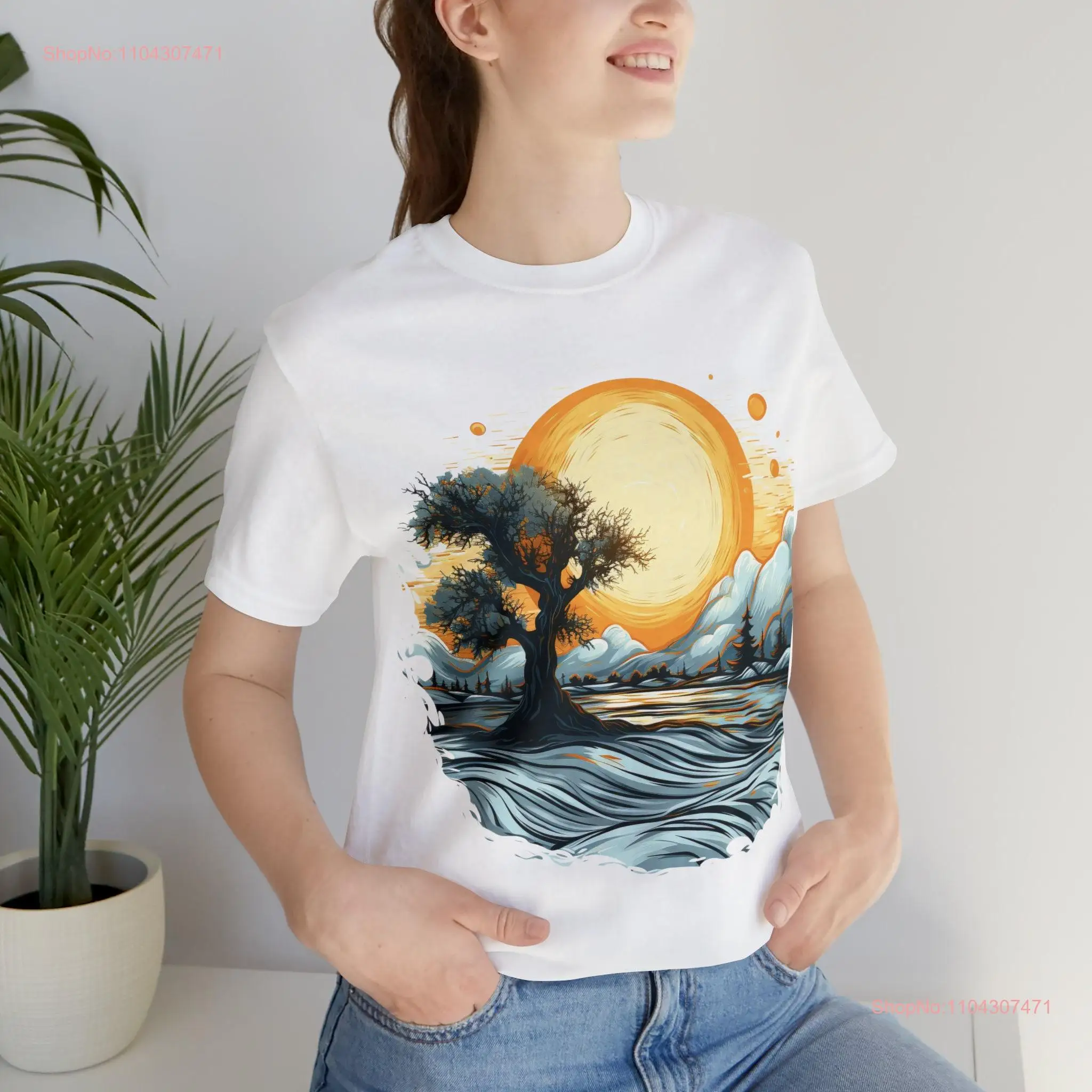 Starlit Serenity T Shirt long or short sleeves