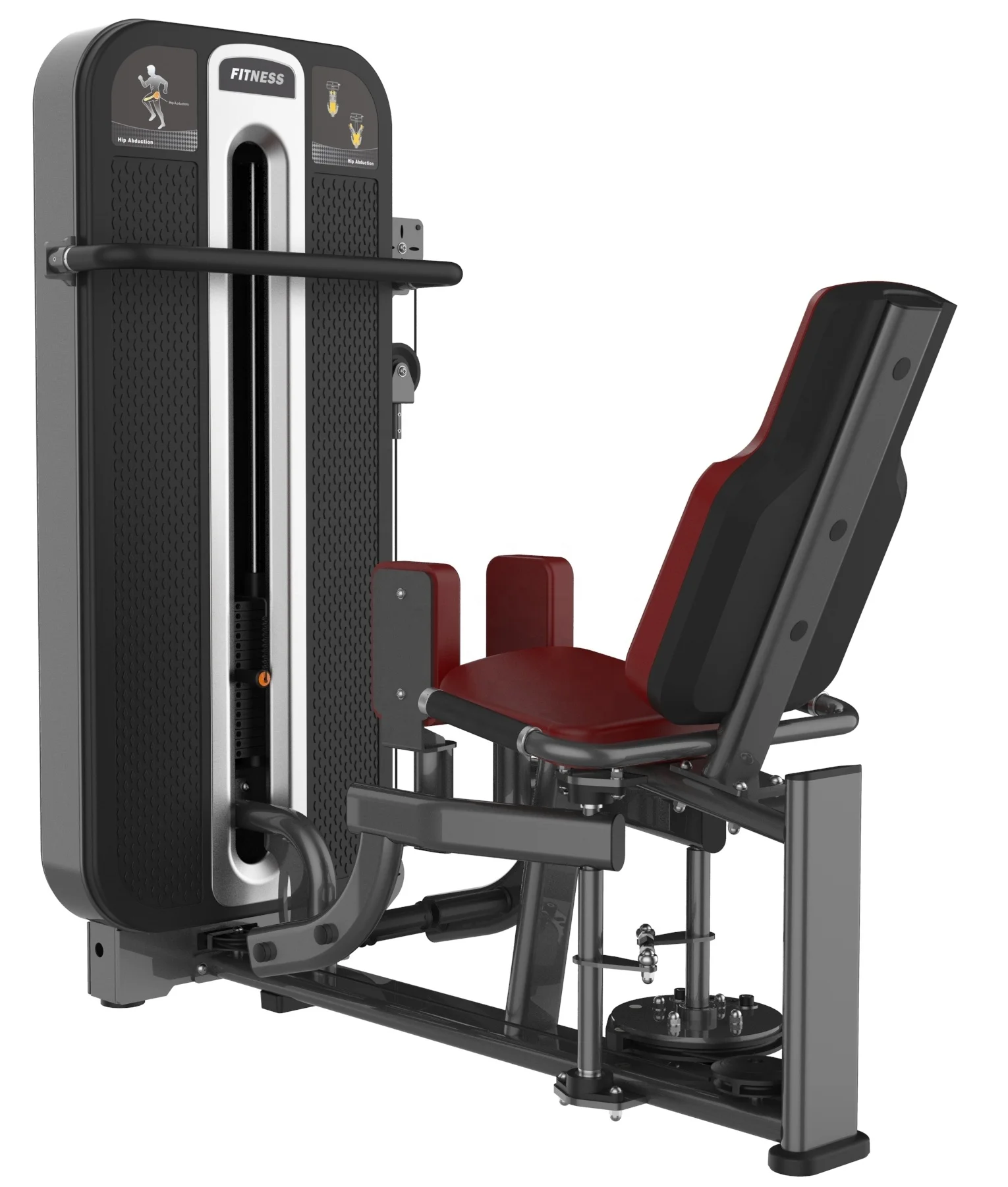 

Commercial Adjustable Steel Fitness Equipment Abductor Adductor Leg Trainer for Muscle Building for Chest Arm Training in Gyms