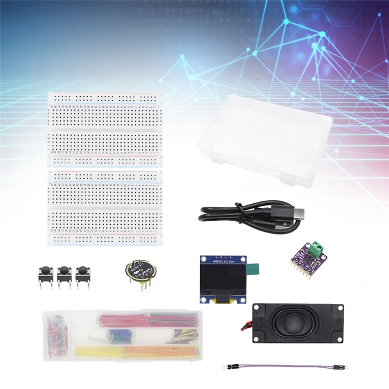 -A25M AI Voice Chat Robot Breadboard 0.96 Inch LCD Display Kit For AI Voice Chat Robot ESP32-S3 Development Board